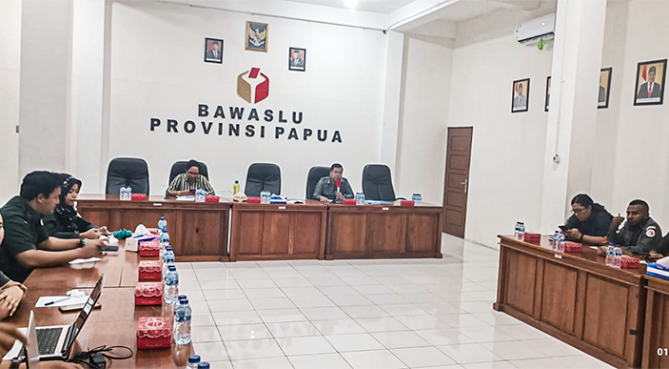 Bawaslu Provinsi Papua Rumuskan 10 Langkah Pencegahan
