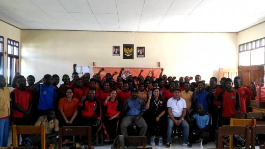 Bawaslu Gelar Sosialisasi Pengawasan Partisipatif di SMA Negeri Karubaga.
