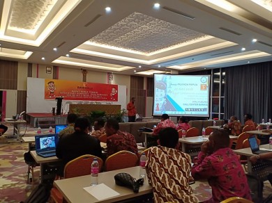 BAWASLU PAPUA GELAR RAKERNIS PENGAWASAN KAMPANYE DAN DPTHP