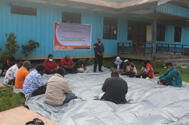BAWASLU PAPUA GELAR MONITORING DI WILAYAH PERBATASAN KEEROM DAN PEGUBIN