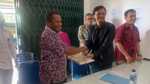 Anggota Bawaslu RI Pantau Langsung Seleksi Panwas Kabupaten Sarmi.
