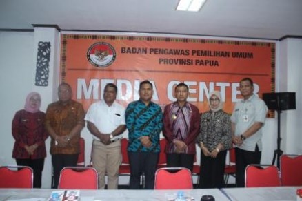 Bawaslu  Terima Kunjungan Pjs Gubernur Papua 