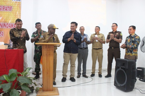 Bawaslu Provinsi Papua Tengah Bangun Koordinasi dengan Forkopimda dan Tokoh Masyarakat.