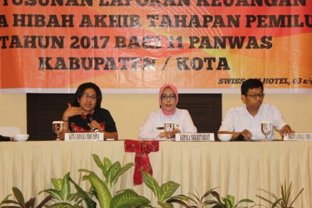 BAWASLU PAPUA GELAR RAPAT KERJA PENYUSUNAN LAPORAN KEUANGAN