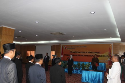 Kasek Panwaslih se-Papua Resmi Dilantik