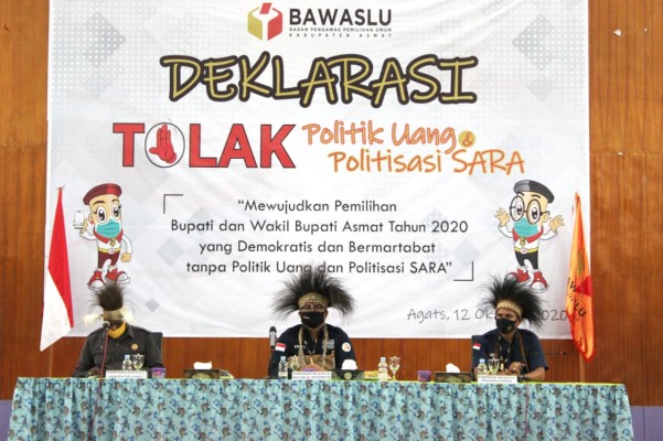 RESMIKAN DEKLARASI ANTI POLITIK UANG, FRITZ INGATKAN PENTINGNYA PENDIDIKAN POLITIK KEPADA MASYARAKAT