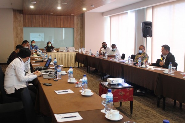 BAWASLU PAPUA MENGHADIRI DISKUSI BERSAMA STAF PRESIDEN REPUBLIK INDONESIA