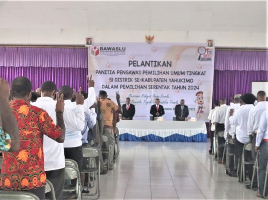 15 Ketua Pandis di Kabupaten Yahukimo diisi Oleh Perwakilan Perempuan