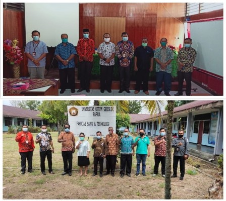 DALAM MENGHADAPI PILKADA 2020 , BAWASLU PAPUA LAKUKAN AUDIENS DENGAN UNIVERSITAS CENDRAWASIH DAN UNIVERSITAS OTTOW DAN GEISLER PAPUA