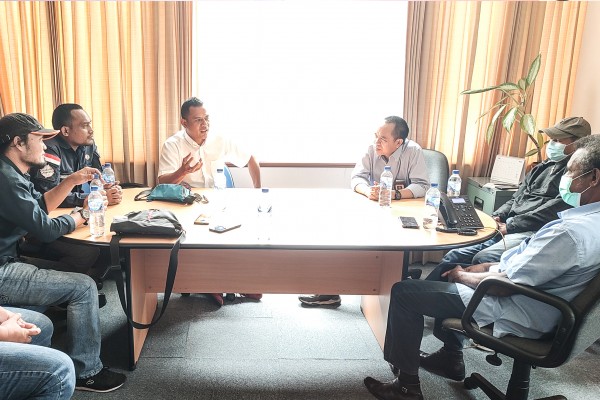 Bawaslu Provinsi Papua Melaksanakan Audiensi dengan PT. Freeport Indonesia