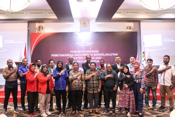 Bawaslu Provinsi Papua Memberikan Catatan dan Saran Perbaikan terkait Pemutakhiran Daftar Pemilih Berkelanjutan
