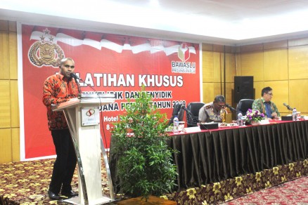 JELANG PEMILU 2019, BAWASLU PAPUA GELAR PELATIHAN KHUSUS