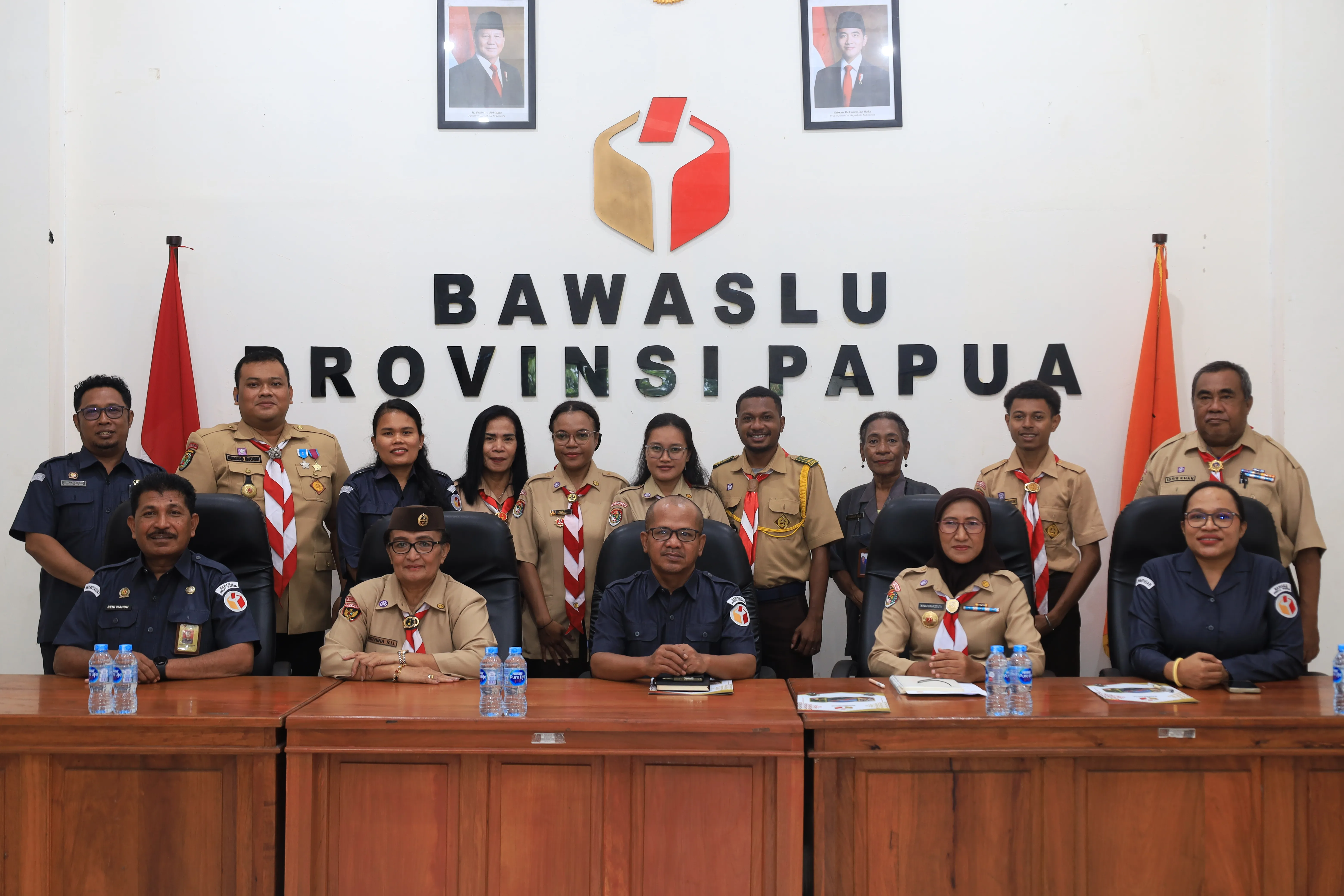 Rakor bersama Kwarda Papua Bahas Saka Adhyasta Pemilu 