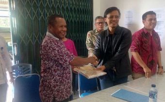 Anggota Bawaslu RI Pantau Langsung Seleksi Panwas Kabupaten Sarmi.
