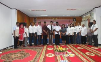 Halal Bi halal Jadi Agenda Pertama Bawaslu Papua setelah libur lebaran.