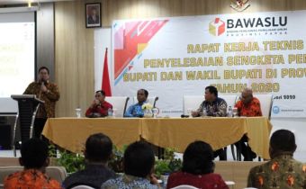 BAWASLU PAPUA GELAR RAKERNIS PENYELESAIAN SENGKETA PEMILIHAN KEPALA DAERAH TAHUN 2020