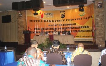 Bawaslu Papua Gelar Rakor Sentra Gakkumdu