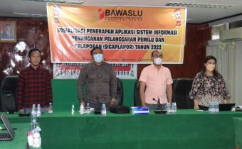 BAWASLU PAPUA GELAR SOSIALIASASI PENERAPAN APLIKASI SIGAPLAPOR
