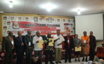 BAWASLU KAWAL PENETAPAN PASANGAN CALON GUBERNUR PAPUA