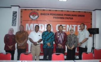 Bawaslu  Terima Kunjungan Pjs Gubernur Papua 