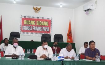 Pelatihan Penyidikan untuk Klarifikasi Penanganan Dugaan Pelanggaran Pemilu dilakukan Bawaslu Papua kepada Bawaslu Kabupaten/Kota Se-Provinsi Papua