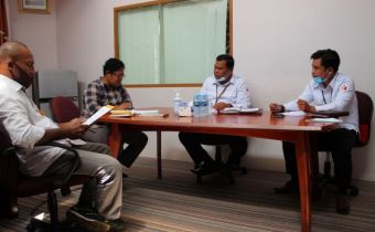 BAWASLU PROVINSI PAPUA MELAKSANAKAN AUDIENS LANJUTAN DENGAN KOMISI INFORMASI PROVINSI PAPUA