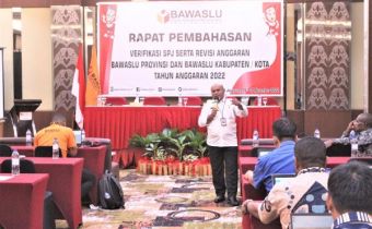 Bawaslu Provinsi Papua Percepat Pengelolaan Anggaran Bawaslu Kabupaten / Kota di Provinsi Papua