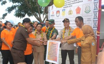 BAWASLU PAPUA GELAR LAUNCHING PENGAWASAN PILKADA DI 11 KABUPATEN PROVINSI PAPUA