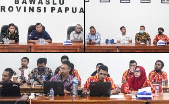 Bawaslu Provinsi Papua laksanakan Kegiatan Peningkatan Kapasitas Kehumasan di Lingkungan Bawaslu Provinsi Papua