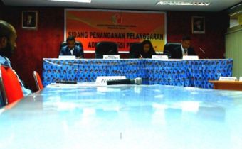 BAWASLU PAPUA GELAR SIDANG PERDANA PENANGANAN PELANGGARAN ADMINISTRASI PEMILU