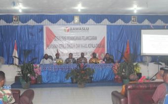 BAWASLU PAPUA GELAR SOSIALISASI PENANGANAN PELANGGARAN DI KABUPATEN YALIMO