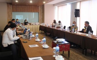 BAWASLU PAPUA MENGHADIRI DISKUSI BERSAMA STAF PRESIDEN REPUBLIK INDONESIA