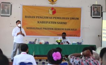 SOSIALISASI PRODUK HUKUM BAWASLU JELANG PEMILU DAN PILKADA SERENTAK 2024