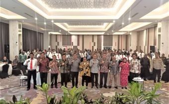 Bawaslu Provinsi Papua Perkuat Barisan Penanganan Tindak Pidana Pemilu melalui Rakor Sentra Gakkumdu