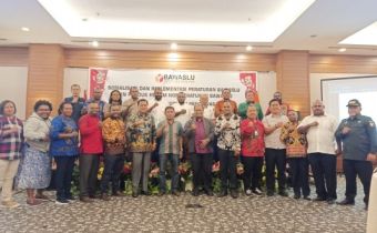 Jaga Kualitas Demokrasi, Bawaslu Provinsi Papua Susun Pedoman pengawasan Pemilihan Sistem Noken