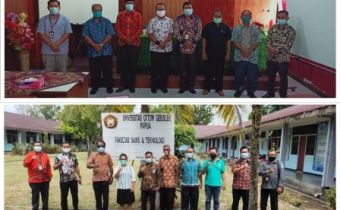 DALAM MENGHADAPI PILKADA 2020 , BAWASLU PAPUA LAKUKAN AUDIENS DENGAN UNIVERSITAS CENDRAWASIH DAN UNIVERSITAS OTTOW DAN GEISLER PAPUA