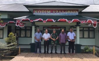 Bawaslu Boven Digoel Laksanakan Kujungan â€œSilahturahmiâ€ ke Dandim 1711 