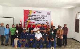 Sosialisasi Pengawasan Pemilu Partsipatif; Fransiskus ajak Paguyuban di Kabupaten Boven Digoel ikut mengawal tahapan Pemilu