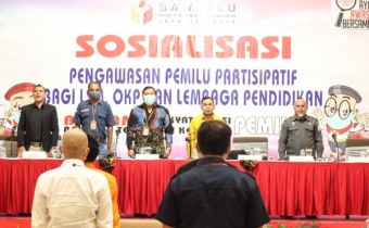 Bawaslu Provinsi Papua Gelar Sosialisasi Pengawasan Pemilu Partisipatif bagi LSM, OKP dan Lembaga Pendidikan