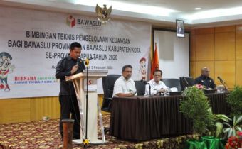 BAWASLU PAPUA GELAR BIMTEK PENGELOLAAN KEUANGAN BAGI BAWASLU KABUPATEN KOTA