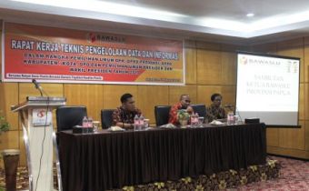 BAWASLU PAPUA TINGKATKAN PENGELOLAAN DATA DAN INFORMASI BAWASLU KABUPATEN/KOTA 