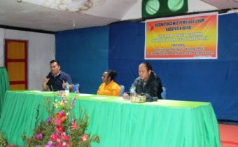 BIMBINGAN TEKNIS PANWAS DISTRIK, PPL DAN PENGAWAS TPS JELANG PSU KAB. DEIYAI