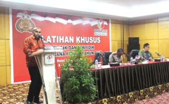 JELANG PEMILU 2019, BAWASLU PAPUA GELAR PELATIHAN KHUSUS