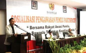 BAWASLU  PAPUA GELAR SOSIALISASI  PENGAWASAN  PARTISIPATIF 