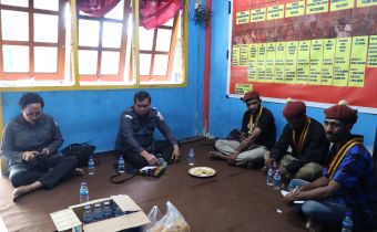 Kordiv PP Datin bersama Kordiv P2H Bawaslu lakukan audiensi bersama PMKRI Cab. Jayapura